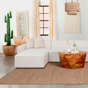 SQUARE UPHOLSTERED